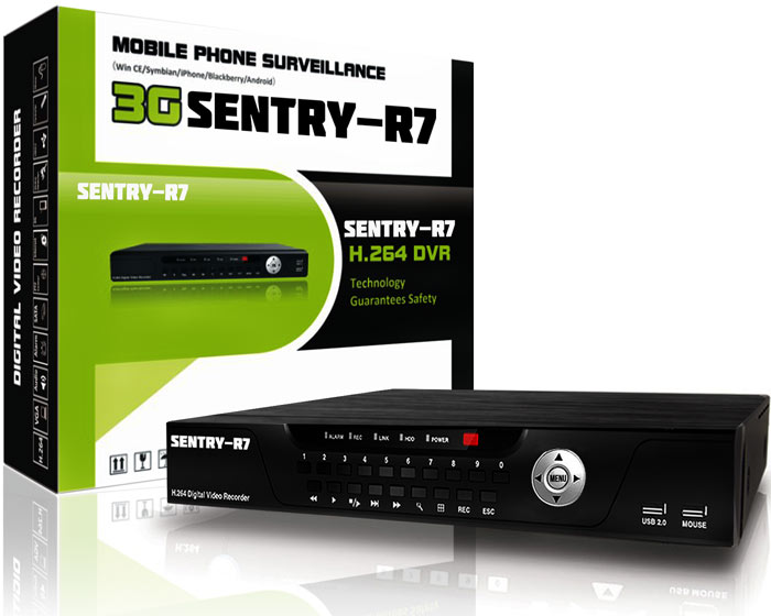 Sentry R7 Digital Video Recorder CCTV Recorder