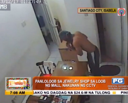 Jewelry store robbery in Isabela