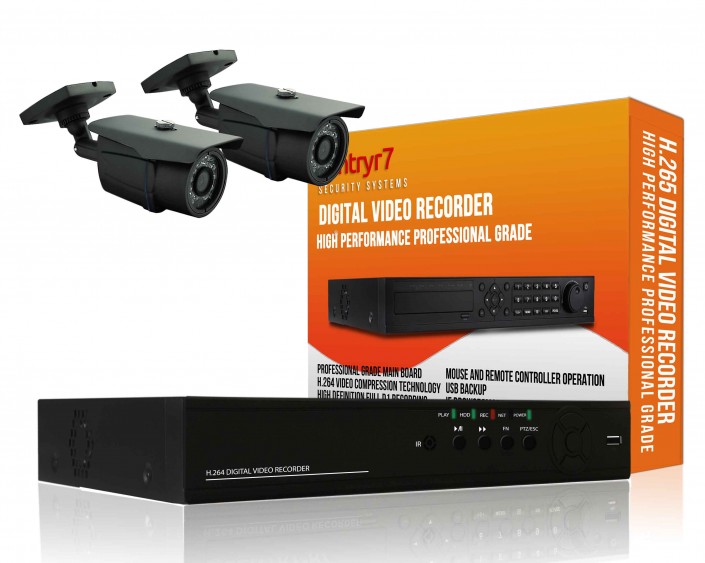 960H DVR SN3-5108 2 Channel Outdoor
