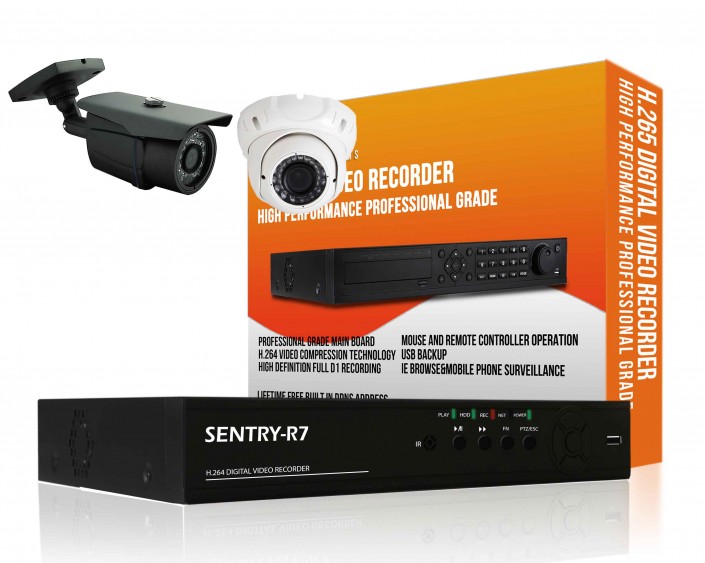 2 Channel Indoor and Outdoor CCTV Package Home CCTV Packages Indoor and Outdoor 2 Channel