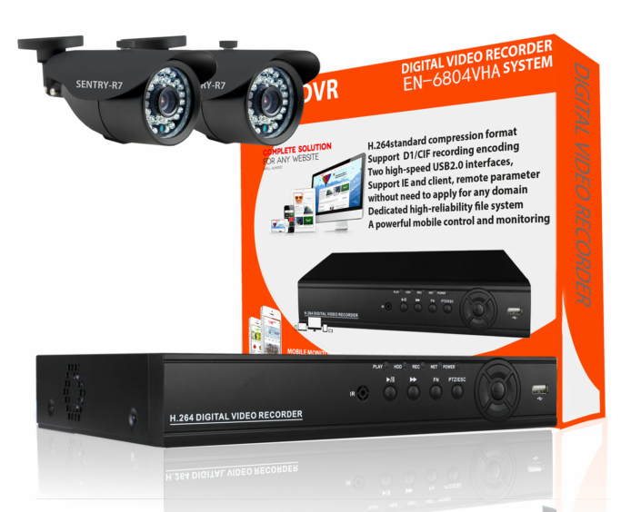 2-outdoor outdoor cctv camera kit