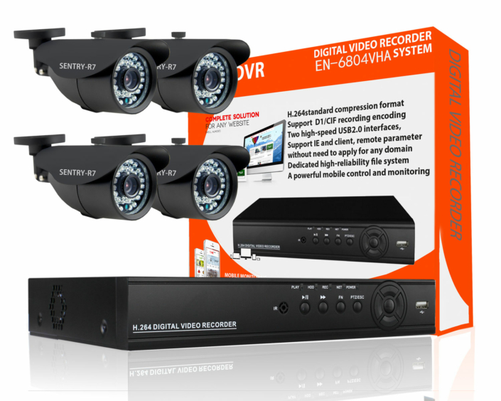 4-outdoor outdoor cctv camera kit
